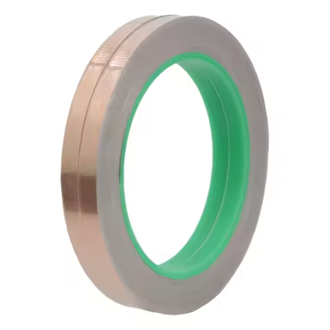 20M Double Sided Conductive Copper Foil Adhesive Tape for Mask Electromagnetic Shield Eliminate EMI