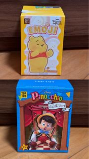 TOP TOY Winnie the Pooh Emoji / Pinocchio Growth Diary 盲盒