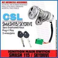 🅷 ♗ ⊙ Suzuki Smash115 / Smash 115 Skydrive Ignition Main Switch For Motorcycle Accessories