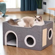 Winter cat bed, cat climbing frame, semi-enclosed, removable and washable ️AVAILABLE ITEMS