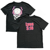 WWE Steve Austin T-Shirt Navy Lyon 3:16 Stone Cold Top - New