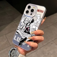 Luffy Comic One Piece Nika Form Casing for Apple Galaxy A72 A71 A56 A55 A54 A53 A52 A51 A50 A36 A35 
