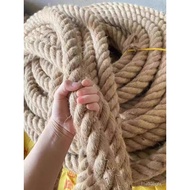 ‍🚢Coarse Hemp Rope Fence Rope Decorative Binding Hemp Rope Rope Retro Thick Durable Wear-Resistant Hand-Woven Tug-of-War