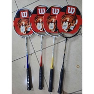 WILSON BLX BADMINTON RACKET FREE BAG 85GR - 3U/G5 TENSION 28LBS