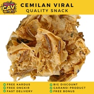 CAV REMPEYEK UDANG REBON 1Kg Peyek Rebon Peyek Udang Peyek Kacang 1 Kg Rempeyek Kacang Peyek Teri