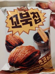 韓國 好麗友 烏龜玉米脆片 巧克力