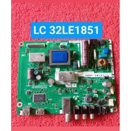 MESIN MB mainboard motherboard LED tv machine Sharp LC 32LE1851 - 32LE185i