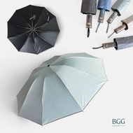 BGG UPF50+ Windroof Auto Automatic Reverse Folding Umbrella Windproof Fiberglass Frame 10 Rods Anti-