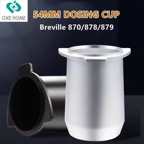 54mm Dosing Cup Compatible With Breville Espresso Machine BES870XL, Barista Pro BES878BSS, Barista T