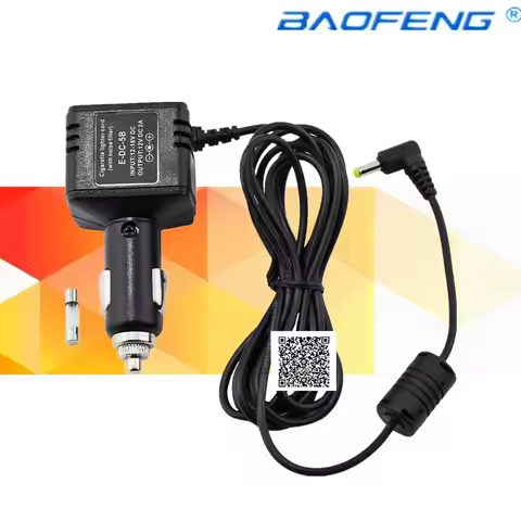 Car Charger E-DC-5B Cigarette Lighter Cord for YAESU VX-6R VX-7R VX-8DR FT-60R FT-277R VX-5 VX-5R Ha