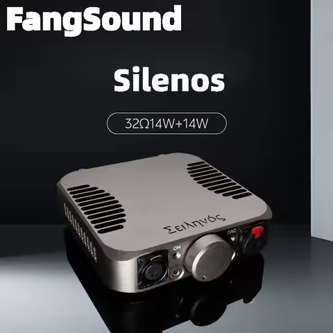 FangSound Silenos Integrated DAC/Headphone Amp/Preamp High-Power Output&Precision R2R Decoding & Com