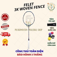 [Worn string - Free bag + Wrap] Genuine Felet Woven Fence 4U Badminton Racket, 3 Months