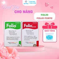 Folio Forte Pills - Folic Acid, Iodine Supplement, Egg Supplement, Increase Conception (30v)