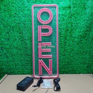 ป้ายไฟนีออน ป้ายไฟ OPEN ไฟประดับตกแต่ง ป้ายไฟสำรับตกแต่งหน้าร้าน