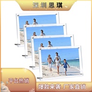 Transparent Transparent Acrylic 3R Outer Frame Photo Frame Acrylic Simple Plexiglass Photo Frame Han