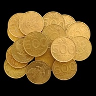 Koin Koleksi 500 Rupiah Melati 1997-2003 Used Murah