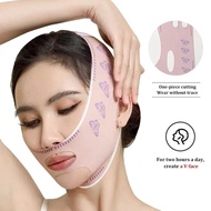 Pink Butterfly V Face Mask Face Lifting Tightening Strap For Day And Night U9q0