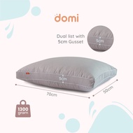 Domi Korean Microfiber Gray Bolster Pillow / Pillow Microfiber Bolster Pillow Premium Bolster Pillow