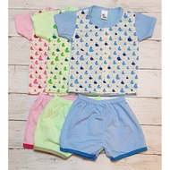 3 Set New Born Baby clothes Infant Baby 3 piece suit Whale - Jk Kids Mykids Anakku Fiffy Pureen Jari