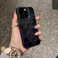 Honeycomb Core Armor Pattern Design Phone Case Suitable For IPhone11 12 13 14 15 X/XS XR XSMAX 7/8/I