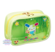 日本直送 Sanrio Usahana 花小兔 彩色兔 單面透明PVC 收納袋 化妝袋 筆袋 Pencil Case PVC clear pouch 日用品 玩具 禮物 #C202609037  (現