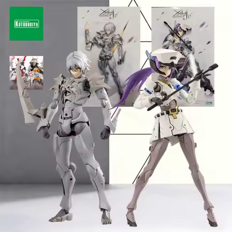Kotobukiya Megalomaria Model Kits - Zirconia 18cm Vanguard Leader 16cm Movable Mecha Assembly Figure