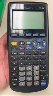 Texas Instruments TI-89 Calculator 計算機