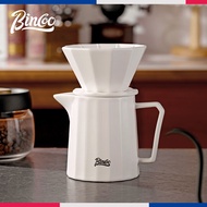 Bincoo Coffee Dripper Coffee Pot Set Chestnut Ceramic Coffee Maker Utensils Household Hand Brew Coffee Set Drip Filter Cup