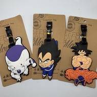 Travel Boarding Pass Dragon Ball Goku Vegeta Luggage Tag Boarding Pass Luggage Tag Pendant Name Tag 