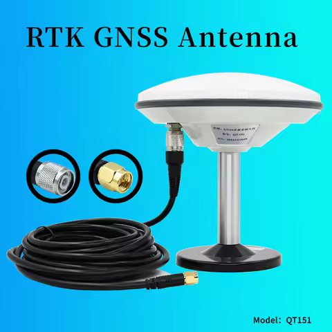 QT151 RTK Multi-band GNSS Antenna L1L2 Repalce Trimble AG15 AG25 Agricultural GPS GLONASS Galileo Be