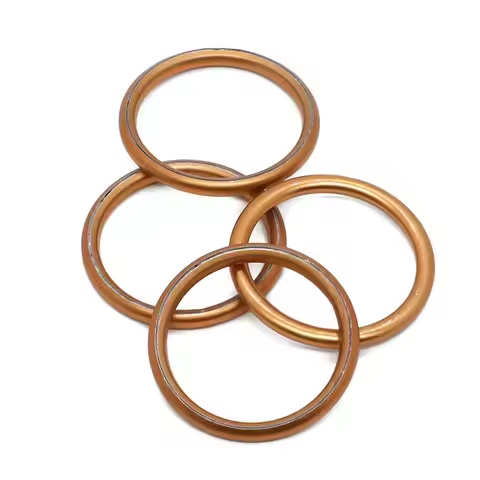 4PCS Exhaust Pipe Gasket for Honda FT500 VT600 CB900C CB900F CBR929 CBR929RR CBR954 RR CB1000C CBR10