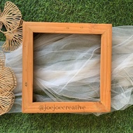 |25x25 Wooden Photo Frame / Wooden Frame / Photo Frame / Wooden Dowry Frame