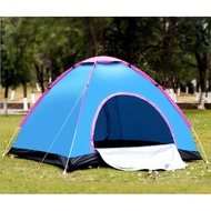 Self-expanding 2-person camping tent, anti-ultraviolet rays, waterproof, easy to fold