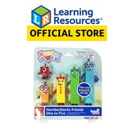 Learning Resources Numberblocks Friends One to Five Figure Set by hand2mind- Age 3+, Math, Numbers