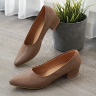 Mym2m Sepatu Wanita Sepatu Kerja Sepatu Kantor Hak Tahu 3 cm Cavani