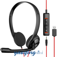 [Yaoq] NUBWO ชุดหูฟัง USB Mikrofon PS5คอมพิวเตอร์แล็ปท็อป,Auf-Ohr Verdrahtete Büro Call-Center-Headset-Headset หูฟังสำหรับบูม