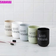 SHANHAI Good Morning Cup Nordic Style Drinkware Travel Kitchen Organizer Cup for Juice Milk Healthy 