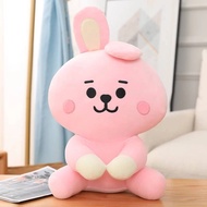 {TATA MANG SHOOKY KOYA RJ CHMMY BT21ตุ๊กตาผ้ากำมะหยี่ยืนหมอนอิงของขวัญของเล่นน่ารัก35ซม. สูง