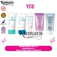 KUMARA STORE - YOU Sunscreen Tone Up UV Elixir & Triple UV Elixir SPF 50+ PA++++ | Sunscreen