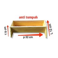 tempat pakan ayam murah dari kayu berkualitas/tempat pakan burung murah dari kayu berkualitas