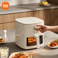 Mijia Xiaomi Air Fryer N1 5L, Household Multi-Function Electric Fryer, Micro-Steam Tender Roast, Tra