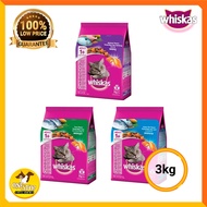 Whiskas Dry Cat Food 3kg