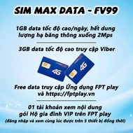 [HCM]SIM 4G Mobifone FV99 TRÙM DATA | 10 số (09) Tặng 30GB data 2Mbps tiếp tục tặng 1 tài khoản víp 