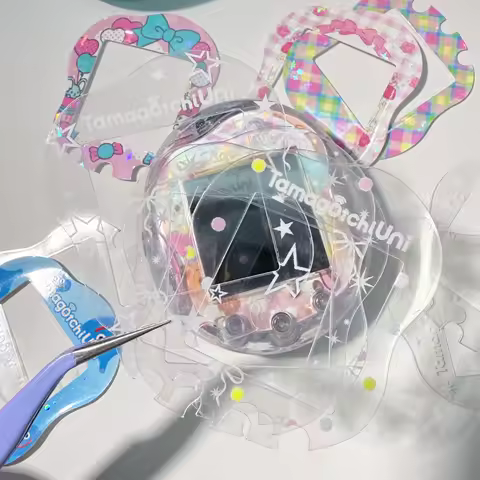 New Takuma Songzi Uni Transparent Panel Paper Tamagotchi Uni Faceplate