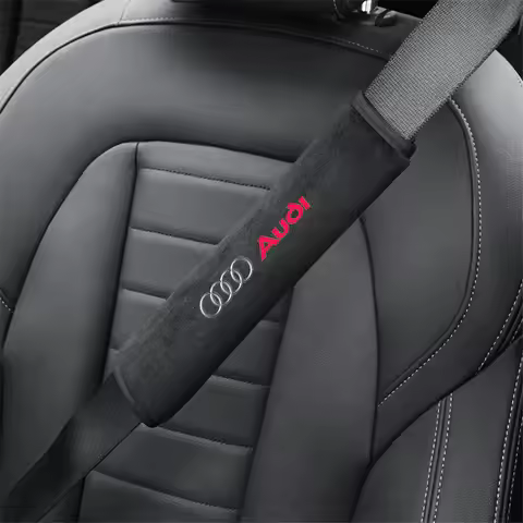 2025 Hot Car Neck Pillow Seat Headrest Lumbar Spine Protectio Throw pillow for Audi S Line A3 8P 8V 