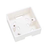 Jack Rj45 Face Plate Back Box Rj11 Faceplate Rj12 Wall Socket External Installation Junc