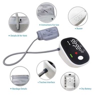 BP Monitor Digital LED Blood Pressure Monitor with Voice Function BP monitor