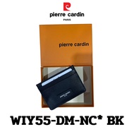 Pierre Cardin (ปีแอร์ การ์แดง) กระเป๋านามบัตร ซองหนังนามบัตรขนาดเล็ก ที่ใส่นามบัตร รุ่น WIY55-DM-NC