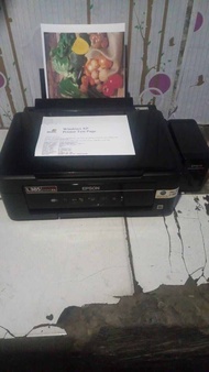 Printer Epson L385 Wifi siap pakai