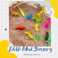 Edible MUD/FOODGRADE MUD- SENSORY MONTESSORY PLAY